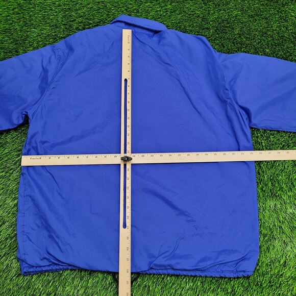 Vintage 70s Windbreaker Coach Jacket Large 25x28 Baggy USA - Picture 5 of 13